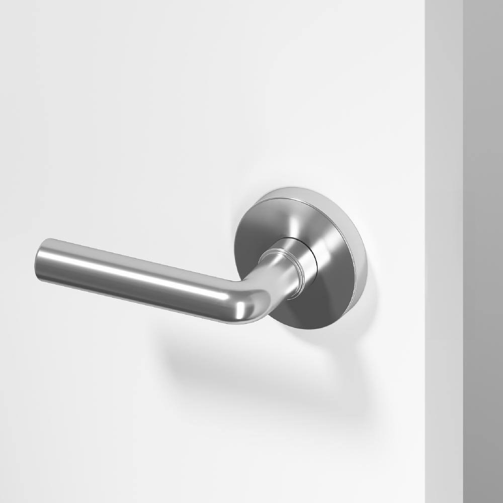 Arc Metal Chrome Dummy Door Handle with Round Rosette price history on PriceWatchPro