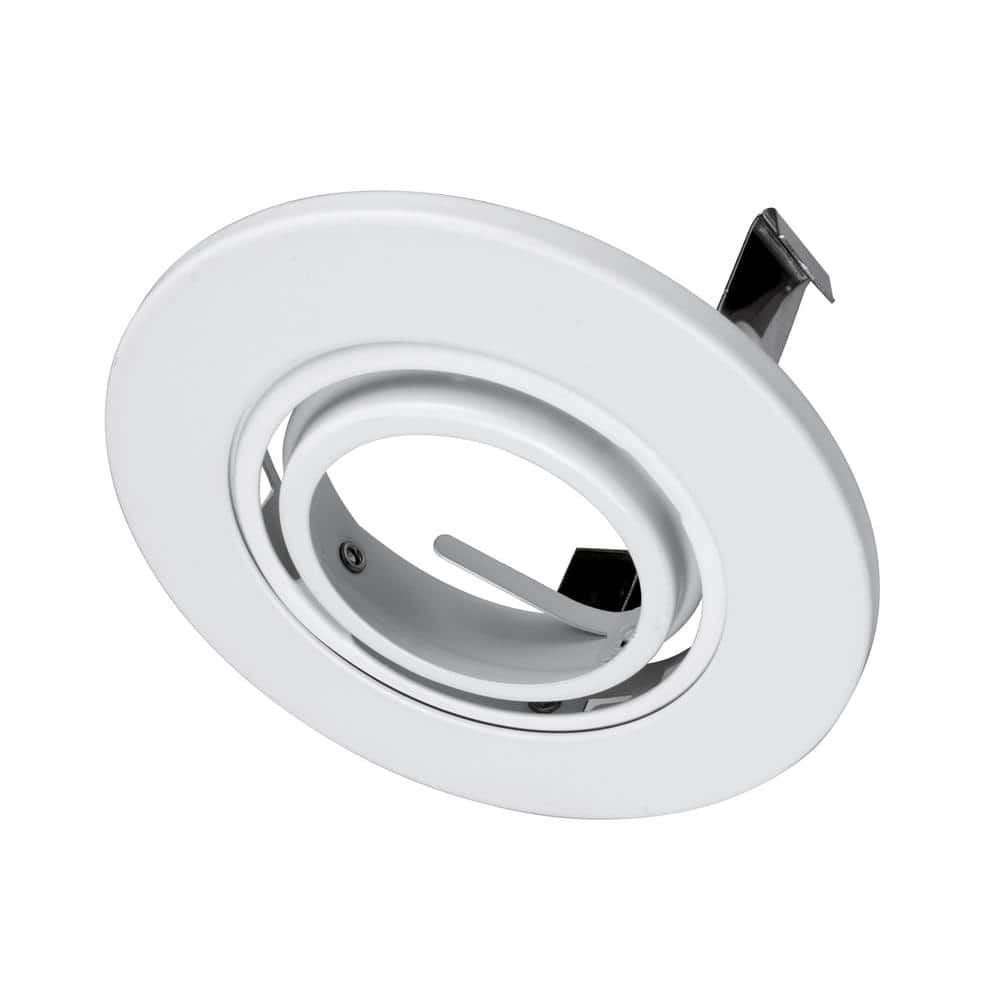 White Modern Recessed LED Wall Mount Light Fixture