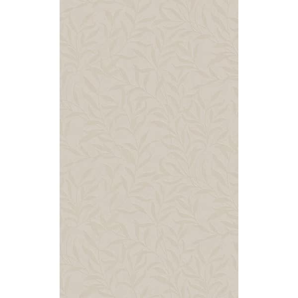 Walls Republic Dark Beige Engraved Floral Leaves Printed Non-Woven Paper Non-Pasted Textured Wallpaper 57 sq. ft.