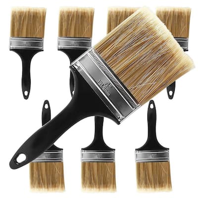 Paint Brush Walls Flat Paint Brush Wall Paint Brushes Easy - Temu