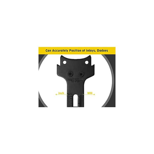 10 Inch Iron Straight Edge Guide Router Accessory with Quick