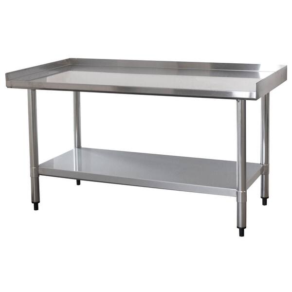 stainless steel catering table