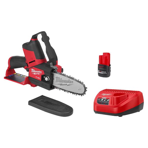 M12 FUEL 12V 6 in. Brushless Cordless Battery Powered HATCHET Pruning Chainsaw Kit with 2.5 Ah Battery and Charger