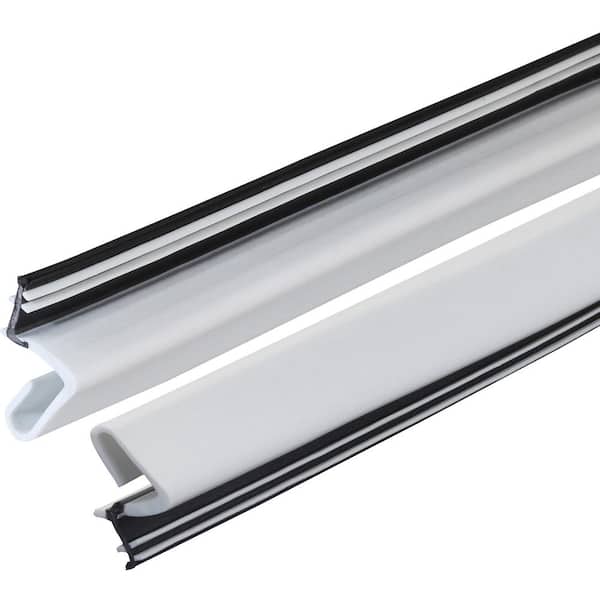 Unbranded 84 in. Platinum White Collection Door Weatherstrip Replacement