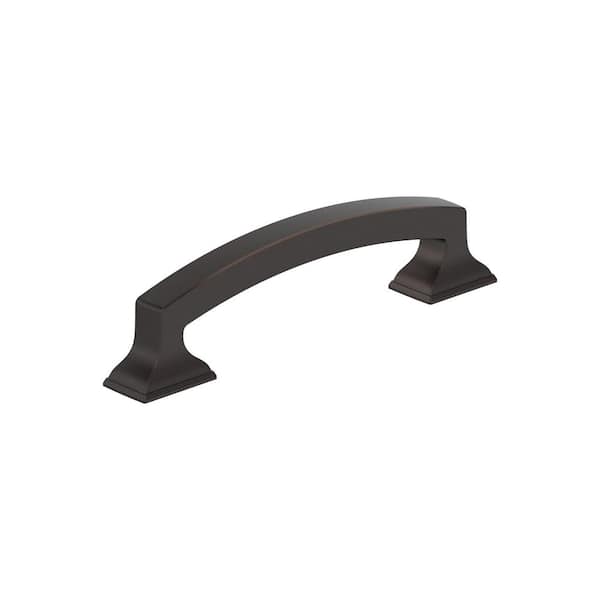 Amerock Incisive 3-3/4 in. Classic Oil-Rubbed Bronze Arch Cabinet Pull
