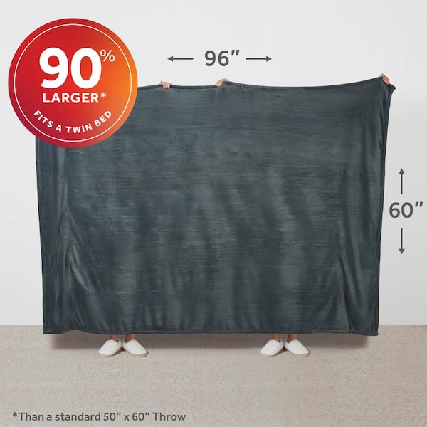 Sunbeam Electric Throw Nordic Premium Mega Size Heated Blanket