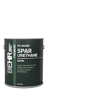 1 gal. Satin Clear Oil-Based Interior/Exterior Spar Urethane
