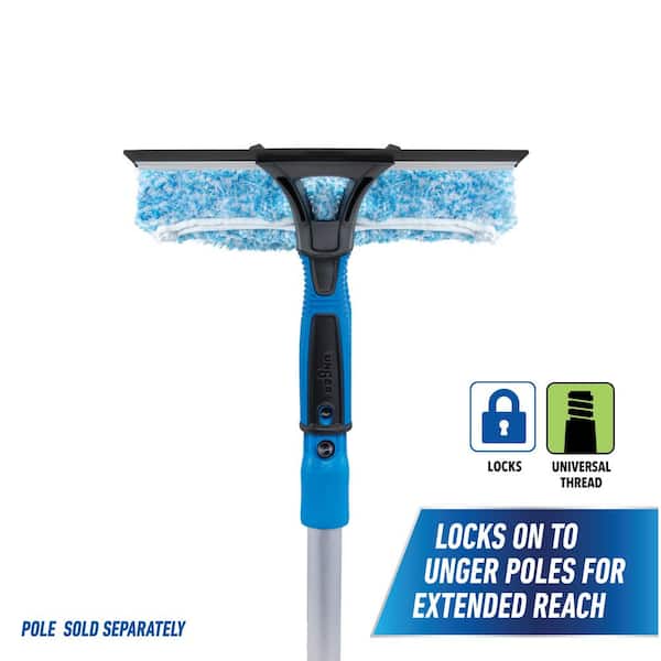 Window Washing Squeegee Kit with 24 ft Telescopic Extension Pole –  Extend-A-Reach