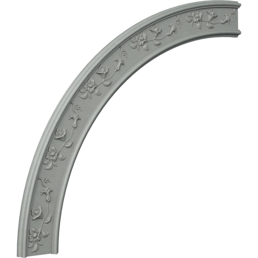 Floral Classic White Polyurethane Ceiling Ring Kit