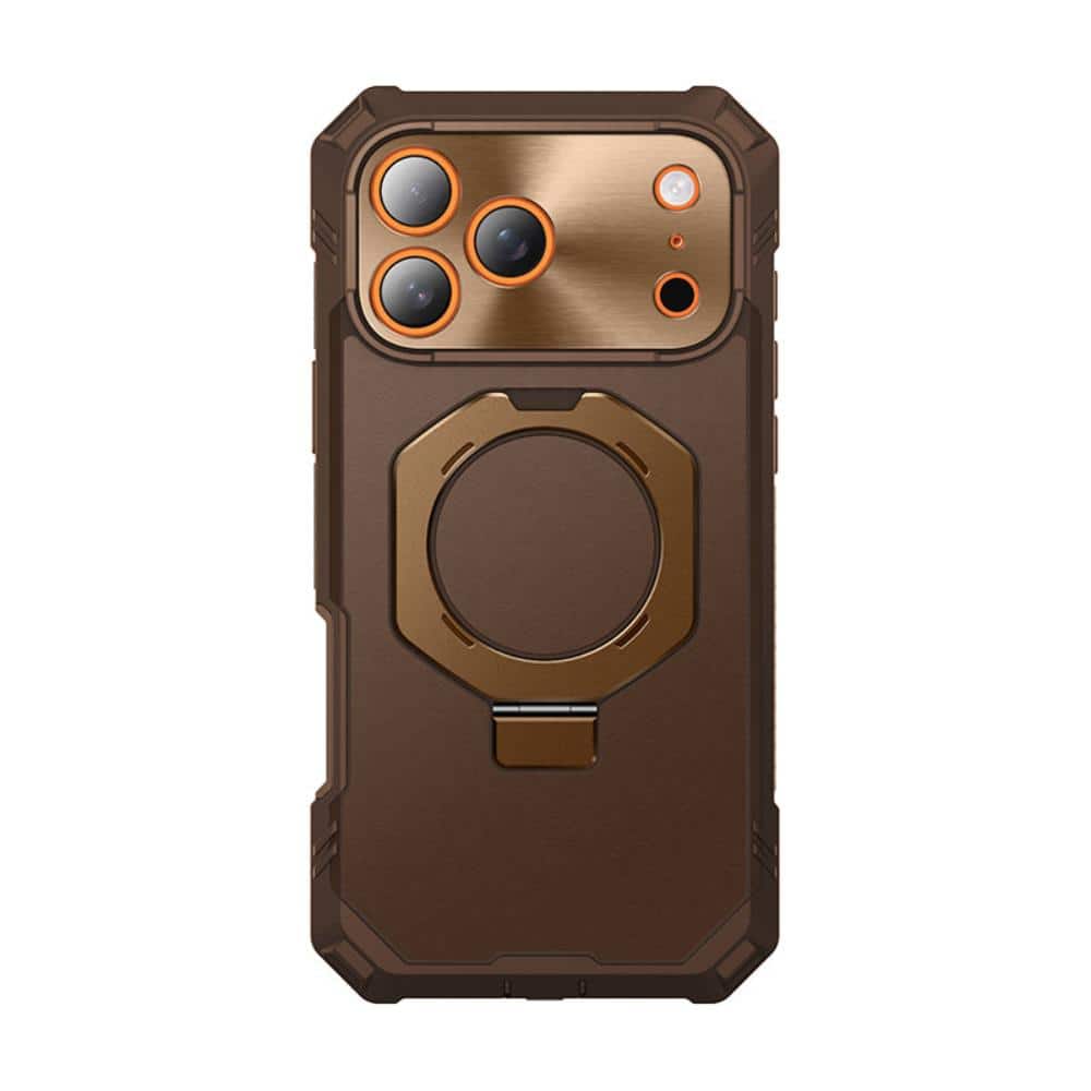 UB GRIP PRO Series iPhone 17 Pro Max MagSafe Phone Case with HD Tempered Glass Brown price history on PriceWatchPro