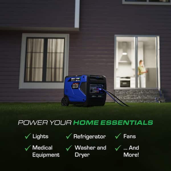 DUROMAX 7000 Watt Remote Start Tri Fuel Portable Digital Inverter