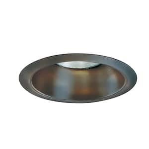 6 in. Tuscan Bronze Recessed Ceiling Light Reflector Cone Trim