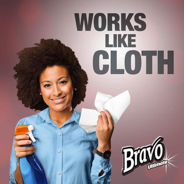 Bravo Ultimate Premium Paper Towels, White