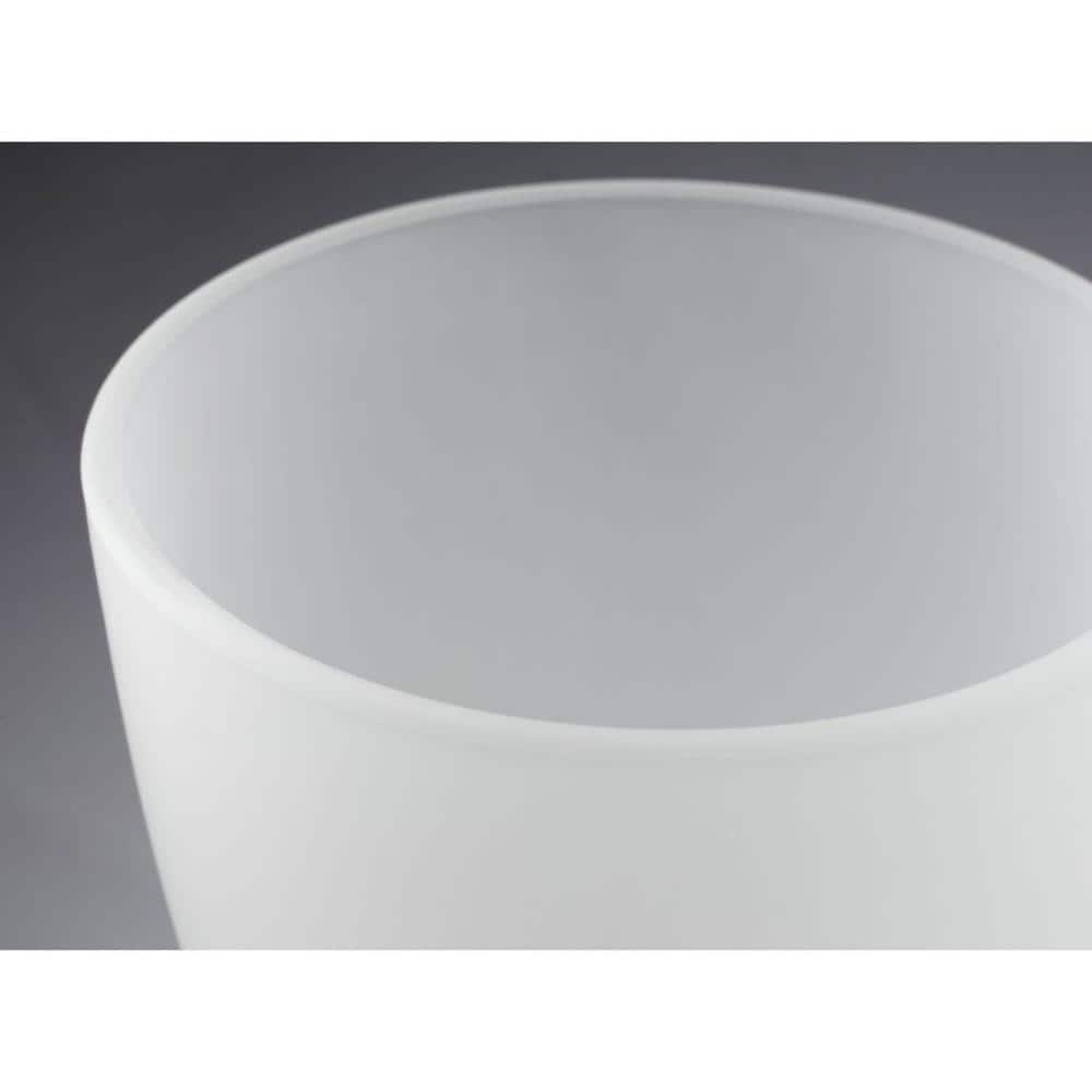 Brushed Nickel 2-Light Semi-Flush Mount with Etched Glass Shade