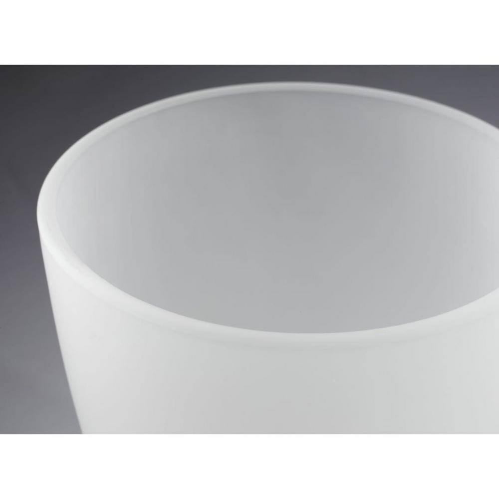 Gather Collection 48" Brushed Nickel 6-Light Bath Vanity with Etched Glass Shades