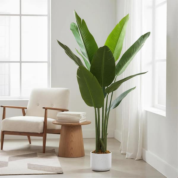 Gravee 3.7 ft. Large Artificial Bird of Paradise Banana Leaf Plant