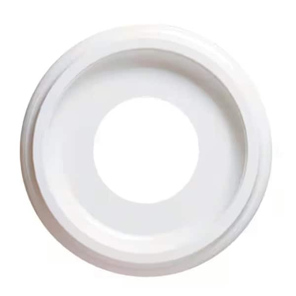 Hampton Bay 10 in. White Ceiling Medallion