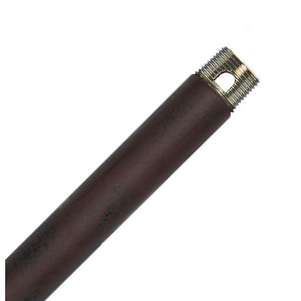 Casablanca 24 in. Industrial Rust Extension Downrod for 11 ft. ceilings