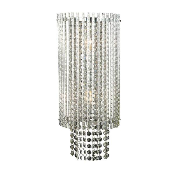 Filament Design Xavier 2-Light Chrome Sconce