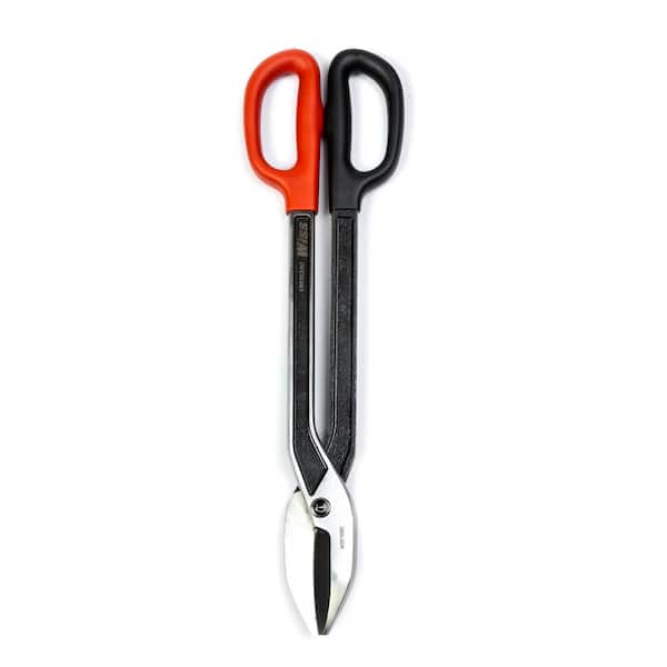 Metal Scissors, Resistance. Not Easy to Break. Sheet Metal Cutting Scissors  High Hardness Aviation Snips for Metal Sheet for Hard Material(8 inches) 