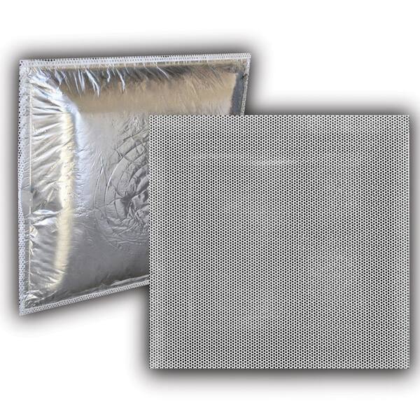 Everbilt 24 in. x 24 in. White Steel Perforated Return with Fiberglass