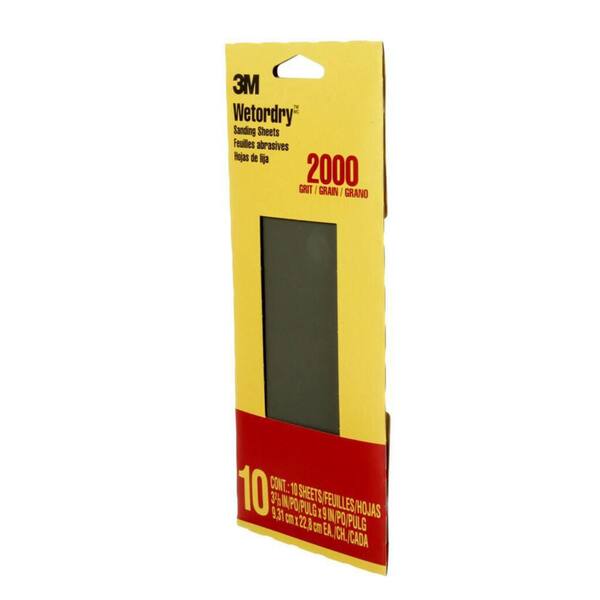 high grit sandpaper home depot