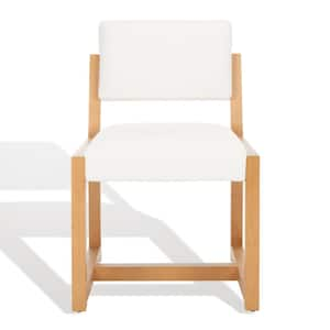 Galileo Ivory 20 in. Solid Beech Dining Chair