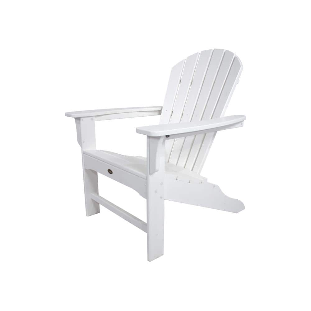 Trex Outdoor Furniture Yacht Club Shellback Classic White Plastic Patio   Trex Outdoor Furniture Plastic Adirondack Chairs Txa15cw 64 1000 