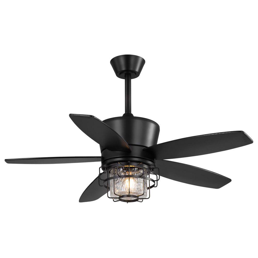 46 in Brown Waterproof Outdoor Ceiling Fans with Lights Remote/APP Control 6speeds 3CCT Downrod Fandelier for Patio price history on PriceWatchPro