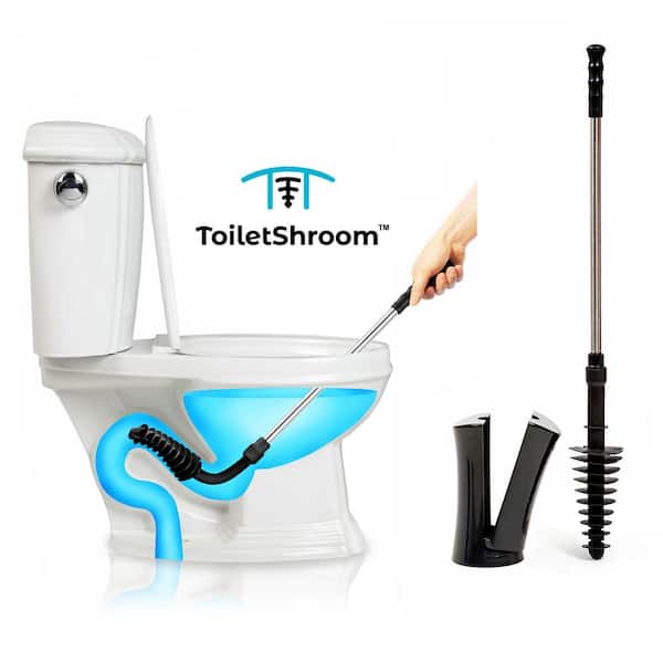 Tool Shower Unclogger Heavy Duty Toilet Plunger for Home Bathroom Kitchen