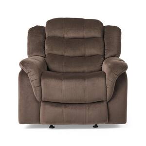 Hawthorne 39 in. Chocolate Polyester 3 Position Recliner