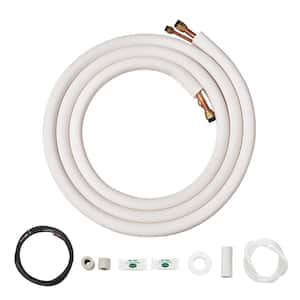 16 ft. Mini Split Line Set 3/8 in. and 5/8 in. O.D Copper Pipes Tubing and Triple-Layer Insulation for Air Conditioning