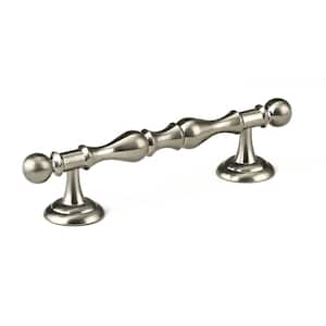 Brome Collection 4 in. (102 mm) Center-to-Center Brushed Nickel Traditional Drawer Pull