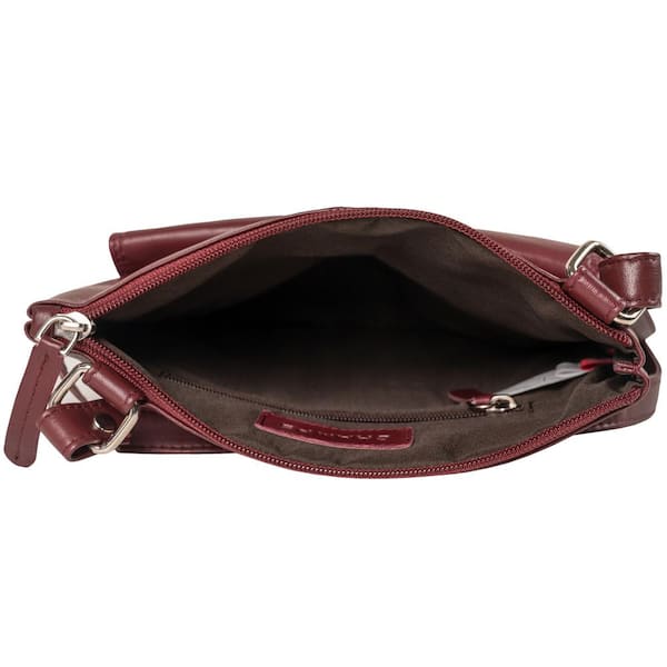 Bottega Veneta Women's Mini Pouch Shoulder Bag in Burgundy | LN-CC®
