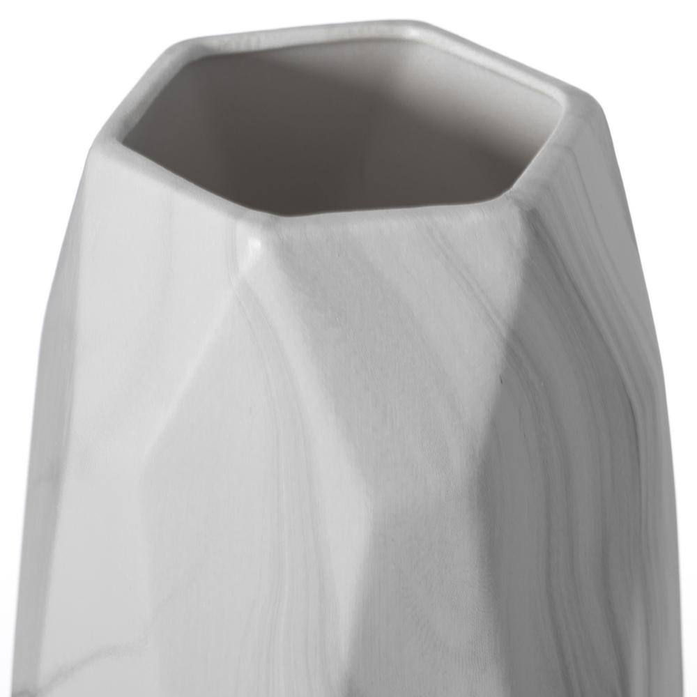 Modern Geometric Ceramic Table Vase for Contemporary Decor