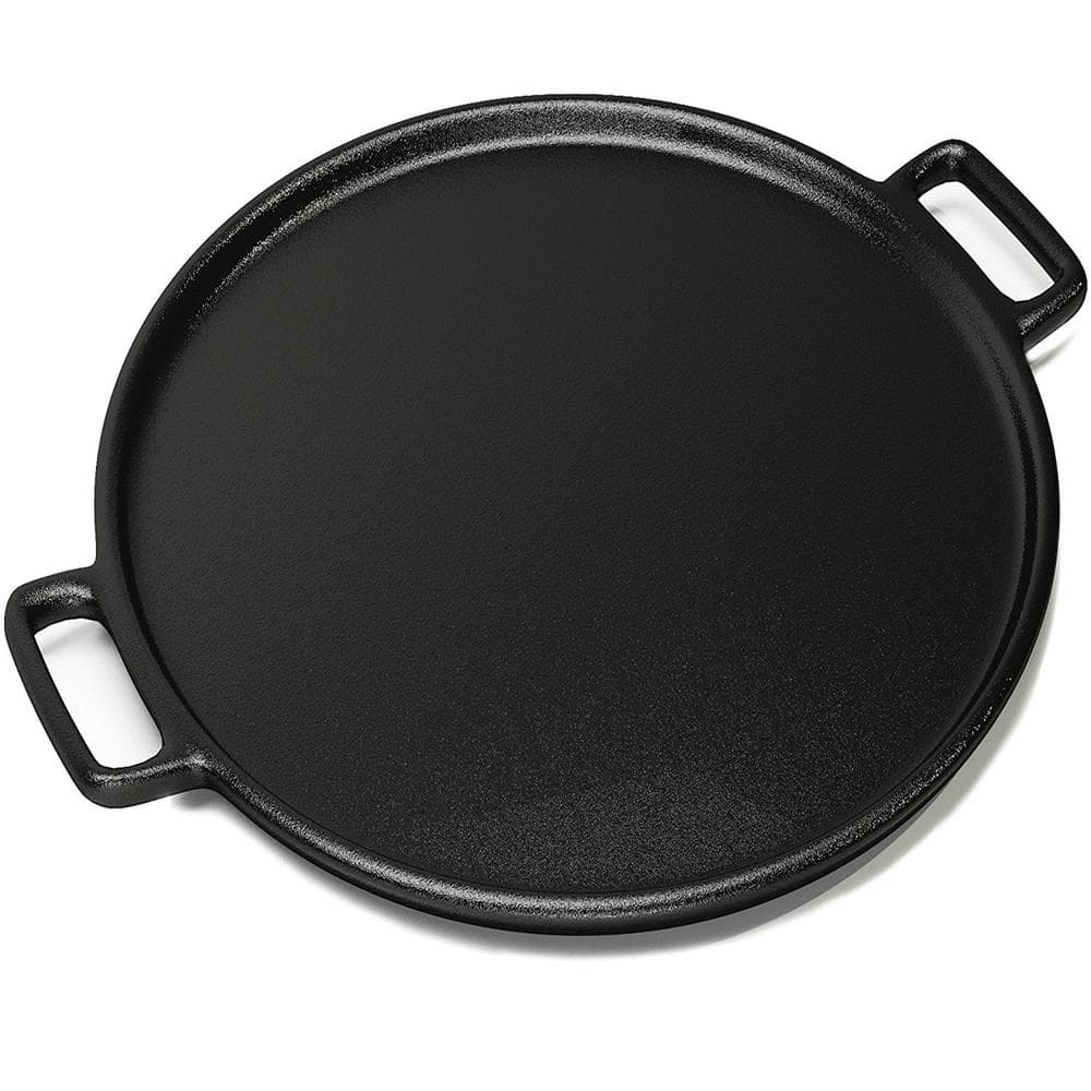 Shallow Dish for Thin & Crispy Bases 2X Large 13 Carbon Steel Pizza Pans with Non-Stick Coating 