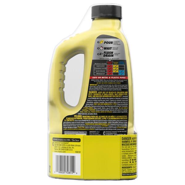 Drano Max Gel 42 fl. oz. Clog Remover (2-Pack) 697733 - The Home Depot
