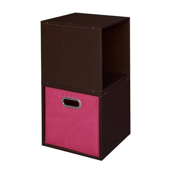 Niche 26 in. H x 13 in. W x 13 in. D Wood 2- Cube Organizer