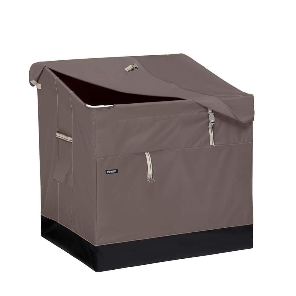 Ravenna 85 Gallon Taupe Weatherproof Outdoor Deck Box