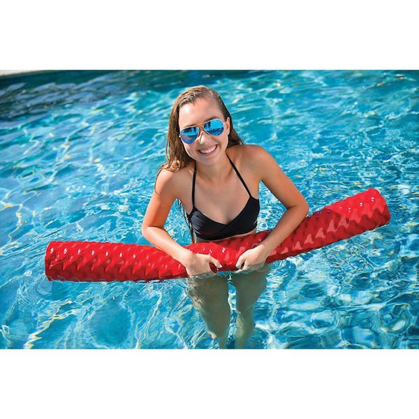 WOW First Class Soft Dipped Foam Pool Noodles - Red 17-2064R - The