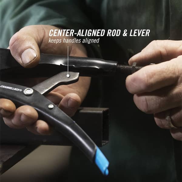 Channellock 5 in. Locking Pliers, Curved Jaw 102-5 - The Home Depot