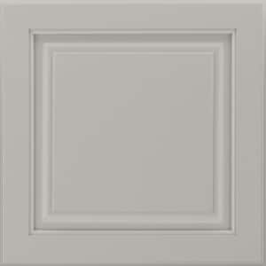 Portola 14 9/16-in. W x 14 1/2-in. D x 3/4-in. H Cabinet Door Sample in Painted Stone