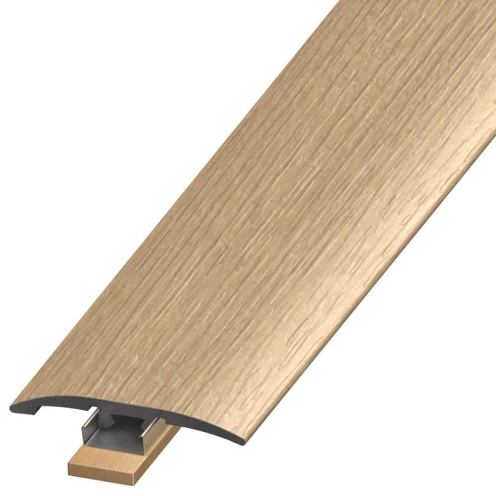 Solaria 1/4 in. Thick x 2 in. Width x 94 in. Length 3-in-1 T-Mold, Reducer, and End Cap Vinyl Molding price history on PriceWatchPro
