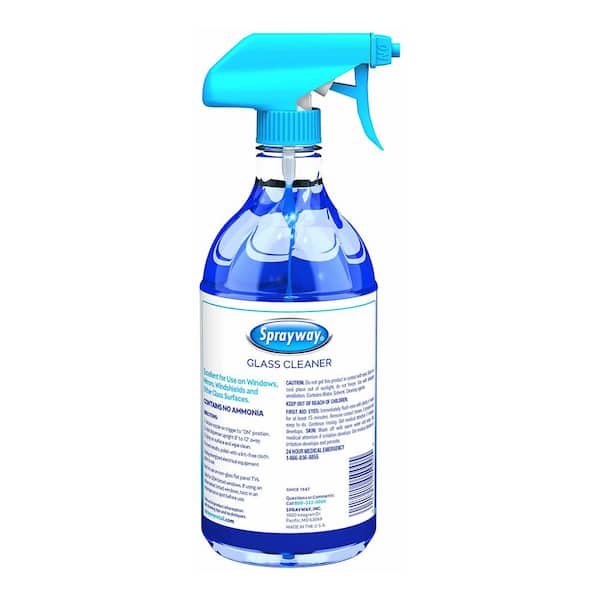32 oz. Liquid Glass Cleaner, Blue