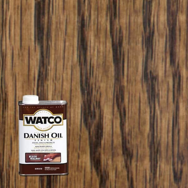 Watco 1 Pint Danish Oil in Black Walnut (6 Pack)
