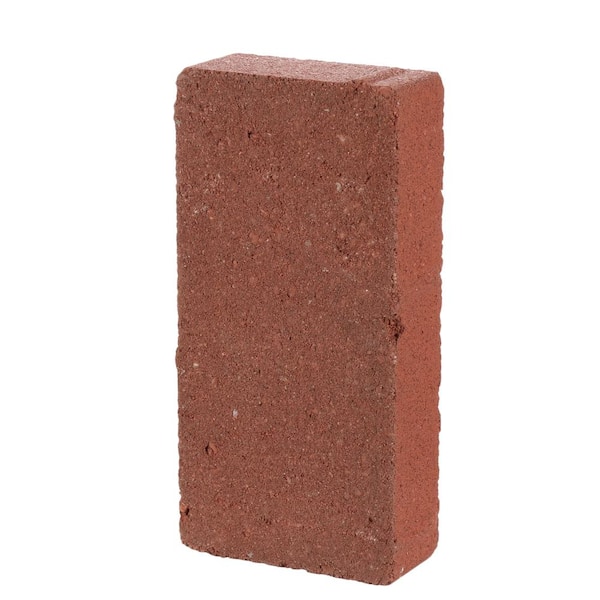 Pavestone - Holland 7.87 in. x 3.94 in. x 1.77 in. River Red Concrete Paver