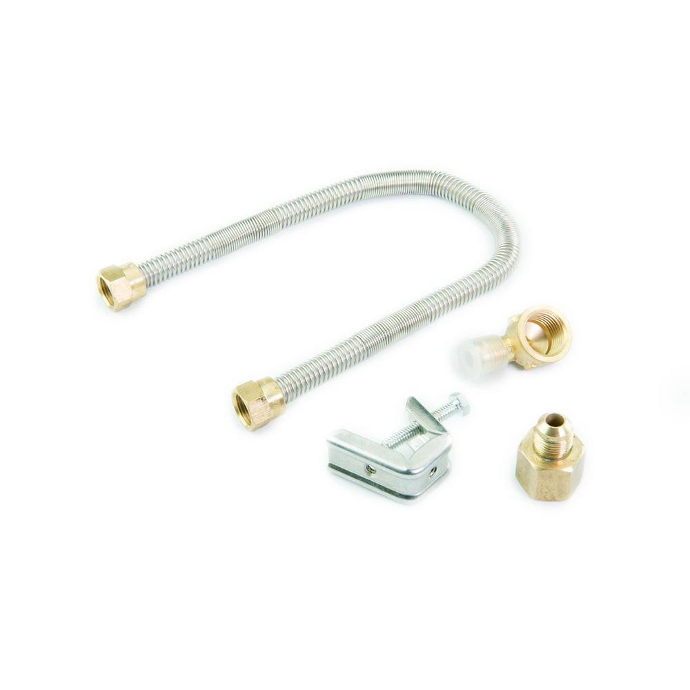 18-Inch Stainless Steel H-Burner for Fire Pits & Fireplaces