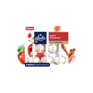 3.35 fl. oz. Apple Cinnamon Scented Oil Plug-In Air Freshener Refill (5-Count)