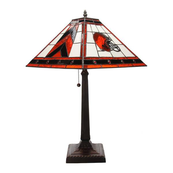 NFL Art Glass Lamp by Memory Company