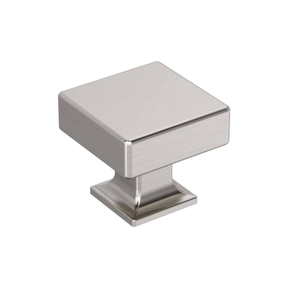 Lintel 1-1/4  in. (32mm) Length Satin Nickel Classic Square Cabinet Knob price history on PriceWatchPro